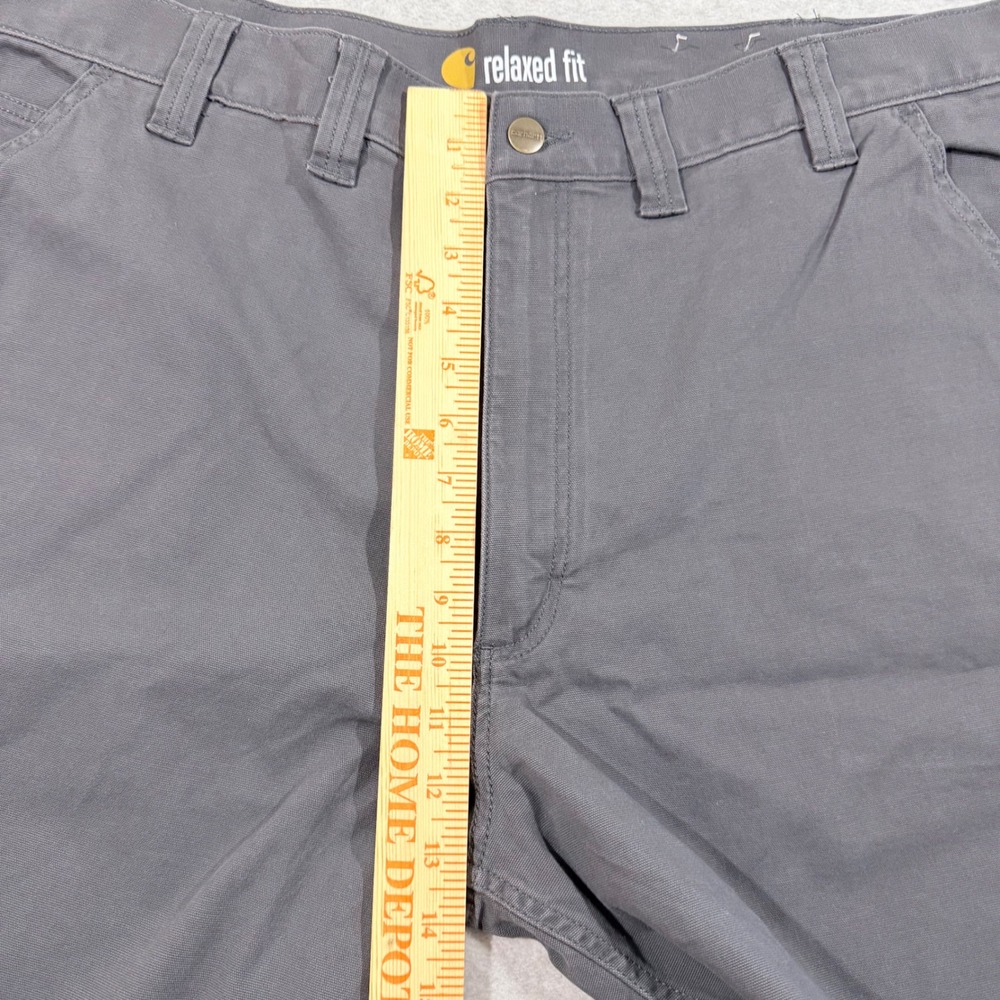 Carhartt Cargo Work Shorts Mens 44 Gray NWT Relaxed Fit Rugged Flex Canvas 11in - Picture 5 of 9